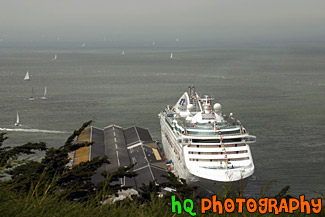 Cruise Ship in San Francisco Bay