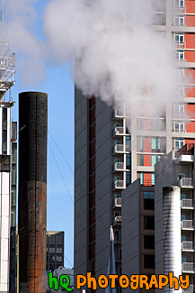 Smoke Stacks in Seattle