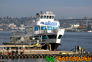 Boat in Seattle's Lake Union