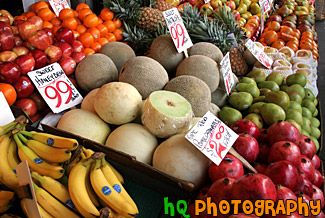 Close up of Fruit at Pike Place