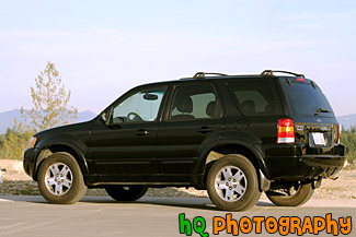 Black Ford Escape SUV