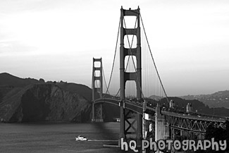 Black & White Golden Gate Bridge