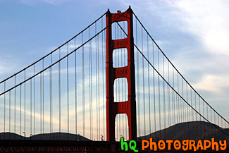 Arch of Golden Gate Bridge