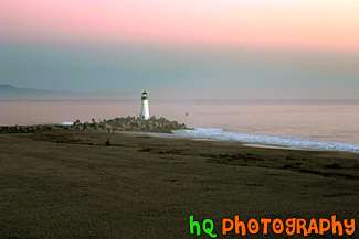 Lighthouse at Santa Cruz, California