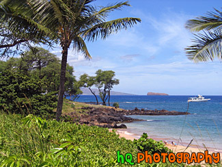 Beautiful Maui, Boat, and Pacific Ocean