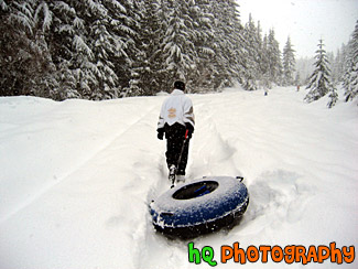 Walking in the Snow