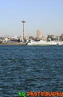 Ferry Boat & Space Needle