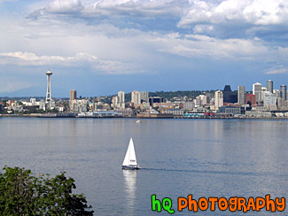 Seattle and Sailboat