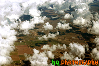 Aerial Arizona & Clouds