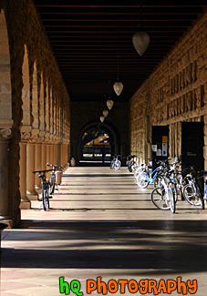 Mauresque Style Architecture & Walkway at Stanford University