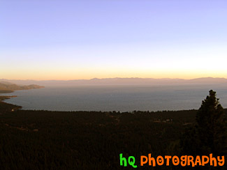 Overall View of Lake Tahoe