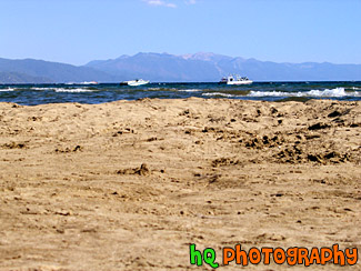Lake Tahoe - Sand & Boats