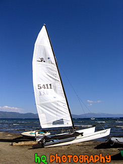 Lake Tahoe Sailboat