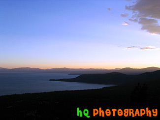 Lake Sunset, Lake Tahoe