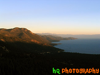 Shadow over the Mountains, Lake Tahoe