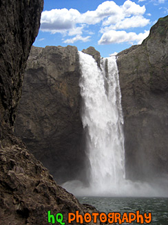 Clouds & Waterfall