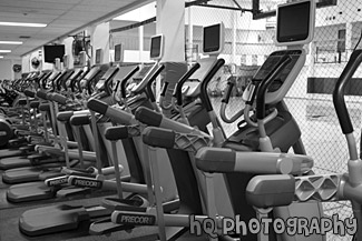 AMT Machines (Adaptive Motion Trainer) black and white picture