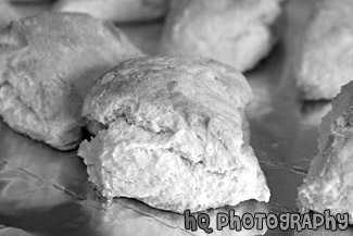 Scones black and white picture