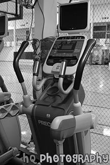 Adaptive Motion Trainer (AMT Machine) black and white picture