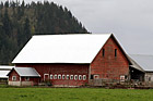 Red Barn on Farm photo thumbnail