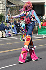Tall Clown on Stilts photo thumbnail