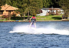 Back of Boy Jet Skiing photo thumbnail