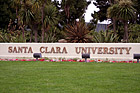 Santa Clara University Entrance Sign photo thumbnail