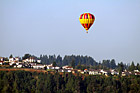 Hot Air Balloon Over Crystal Ridge photo thumbnail