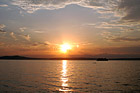 Olympic Mountains Sunset from Alki Beach photo thumbnail