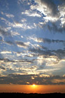 Interesting Sky With Clouds & Sunset photo thumbnail