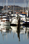 Close Up of Sailboats & Reflection photo thumbnail