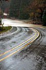 River Flooding Over Road photo thumbnail