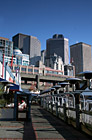 Looking at Seattle Buildings From Pier photo thumbnail