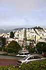 Cars Going Down Lombard Street photo thumbnail