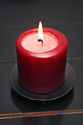 Red Candle Close Up photo thumbnail