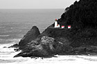 Heceta Lighthouse Art photo thumbnail