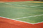 Tennis Court Close Up photo thumbnail