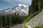 Road Leading to Mt. Rainier photo thumbnail