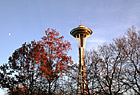 Space Needle at Dusk photo thumbnail