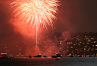 Fireworks Over Water photo thumbnail