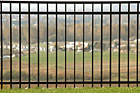 Close Up of a Rod Iron Fence photo thumbnail