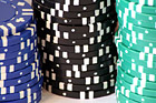 Stacked Poker Chips photo thumbnail
