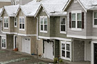 Townhouses in Winter photo thumbnail