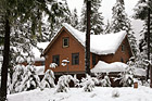 National Park Inn Surrounded by Snow photo thumbnail