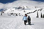 Snow Hiking Towards Mt. Rainier photo thumbnail