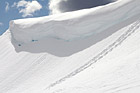 Snow Overhang up Close photo thumbnail