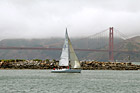 Sail Boat & Golden Gate Bridge photo thumbnail