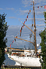 Tall Ship and Flags photo thumbnail