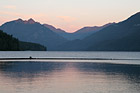 Lake Cresent During Sunset photo thumbnail