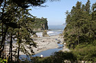 Looking Down at Ruby Beach photo thumbnail